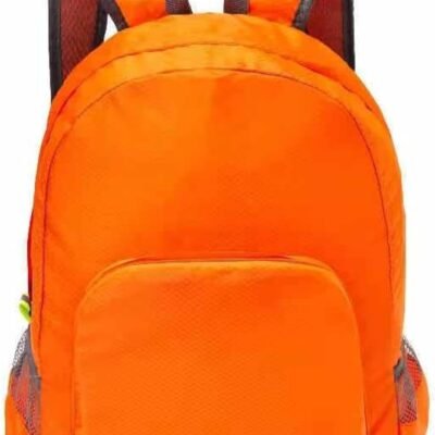 Lightweight foldable backpack outdoor mountaineering bag travel backpack orange