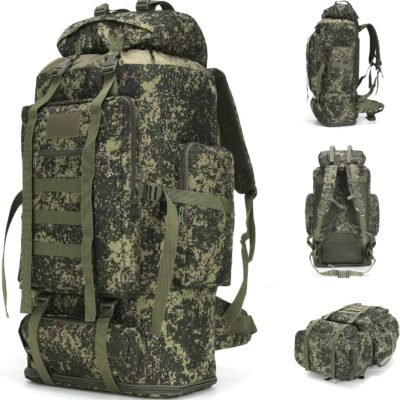 100L Camping Hiking Military Tactical Backpack Outdoor Climbing Sport Bags for Camping,Backpacking