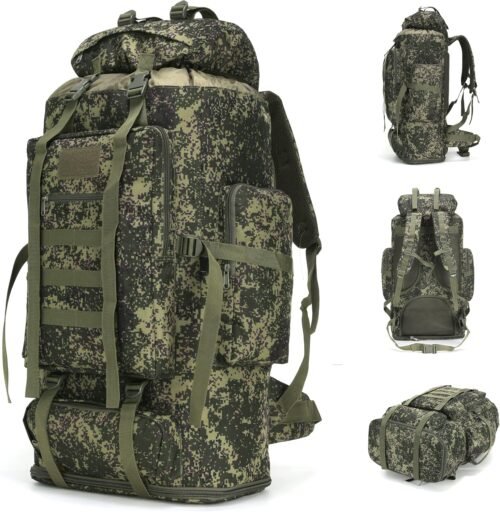 100L Camping Hiking Military Tactical Backpack Outdoor Climbing Sport Bags for Camping,Backpacking