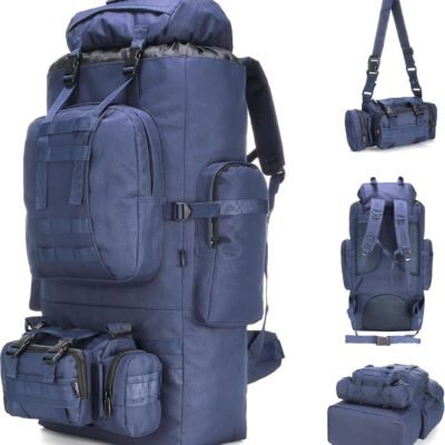 100L Camping Hiking Backpack  Rucksack Military Camping Backpacking Daypack